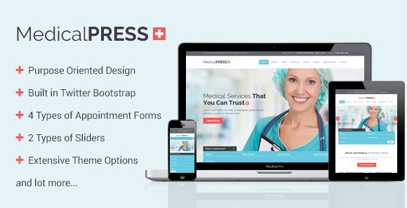 MEDICALPRESS – HEALTH AND MEDICAL WORDPRESS THEME